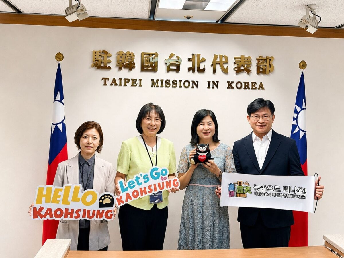 高雄農村旅遊進軍韓國！首爾、釜山雙城推廣　搶攻深度旅遊商機