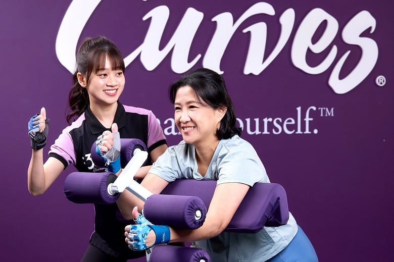 一年600萬人次運動力　Curves以健康影響力實踐企業永續
