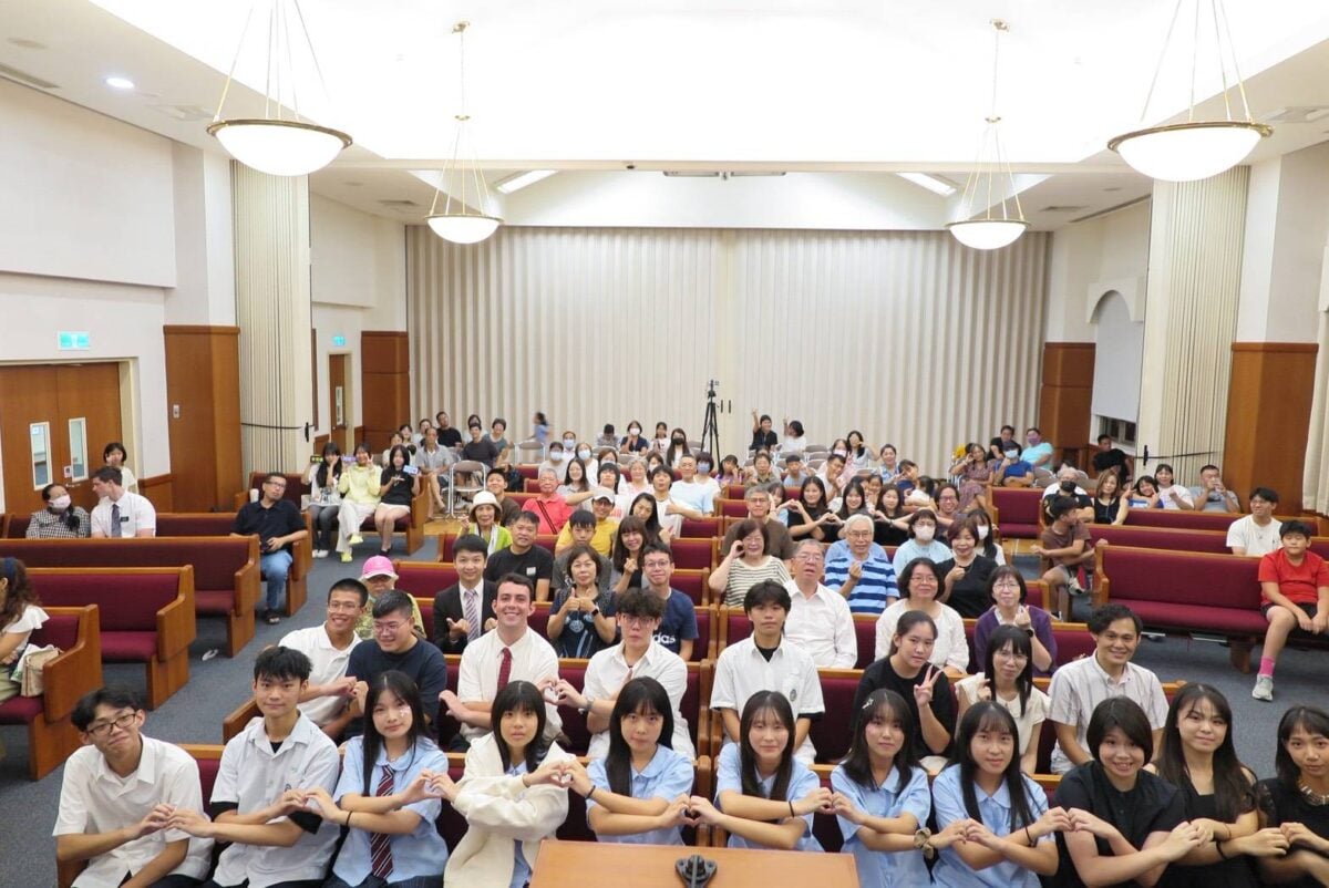 ▲《合鳴・尋聲》音樂會熱鬧登場,文山高中學生、教會成員與社區民眾齊聚一堂,以音樂交流共譜青春樂章。