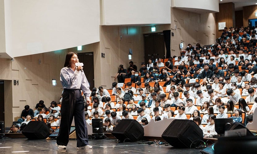 陳璧君副縣長蒞雲科大　城市合夥人共創雲林永續未來